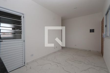 Sala/Cozinha de apartamento para alugar com 1 quarto, 39m² em Chácara Mafalda, São Paulo