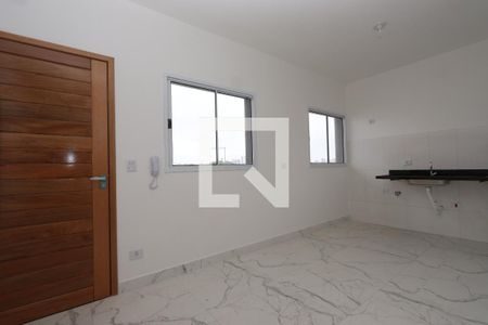 Sala/Cozinha de apartamento para alugar com 1 quarto, 39m² em Chácara Mafalda, São Paulo