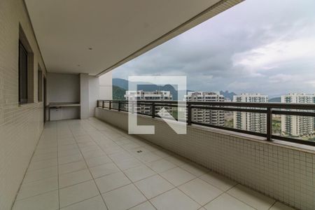 Varanda de apartamento para alugar com 4 quartos, 256m² em Barra da Tijuca, Rio de Janeiro