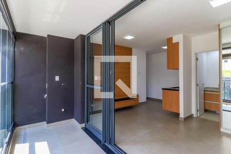 Studio para alugar com 31m², 1 quarto e sem vagaVaranda