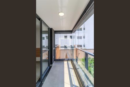 Studio para alugar com 31m², 1 quarto e sem vagaVaranda