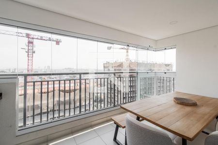 Sala de apartamento para alugar com 2 quartos, 84m² em Vila Guilhermina, São Paulo