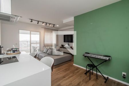 Sala de apartamento para alugar com 2 quartos, 84m² em Vila Guilhermina, São Paulo