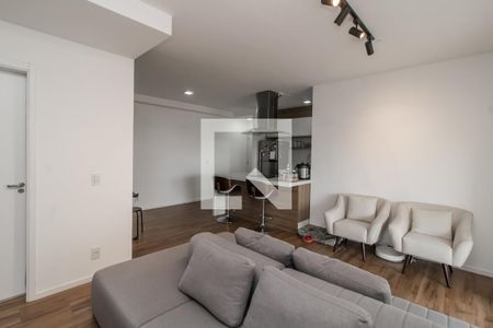 Sala de apartamento para alugar com 2 quartos, 84m² em Vila Guilhermina, São Paulo
