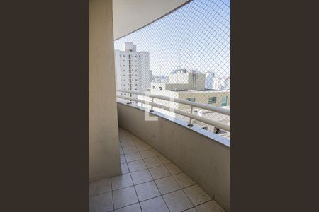Varanda da Sala de apartamento à venda com 3 quartos, 93m² em Vila Assunção, Santo André