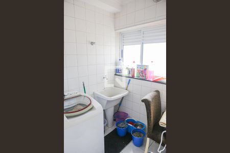 Área de Serviço de apartamento à venda com 3 quartos, 93m² em Vila Assunção, Santo André