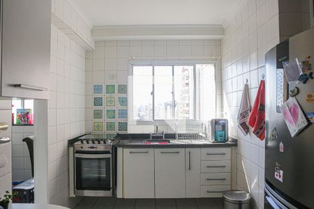 Cozinha e Área de Serviço de apartamento à venda com 3 quartos, 93m² em Vila Assunção, Santo André