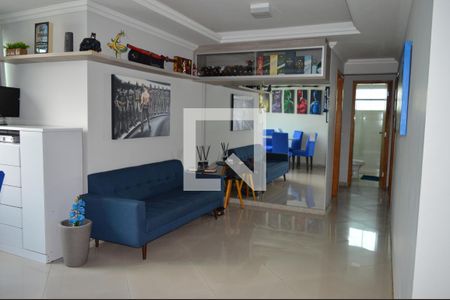 Sala de apartamento para alugar com 3 quartos, 125m² em Cabral, Contagem