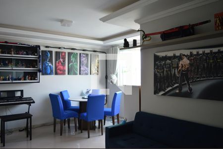 Sala de apartamento para alugar com 3 quartos, 125m² em Cabral, Contagem