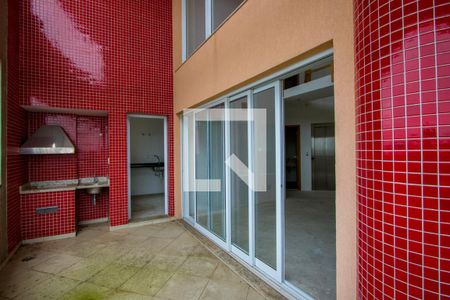 Varanda gourmet de apartamento à venda com 5 quartos, 256m² em Vila Assunção, Santo André