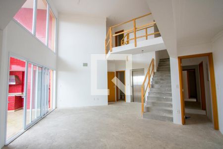 Sala de apartamento à venda com 5 quartos, 256m² em Vila Assunção, Santo André