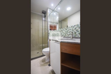 Studio para alugar com 25m², 1 quarto e sem vaga Studio para alugar com 25m², 1 quarto e sem vagaBanheiro