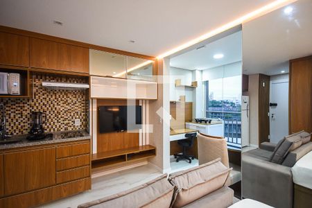 Studio para alugar com 25m², 1 quarto e sem vaga Studio para alugar com 25m², 1 quarto e sem vagaSala