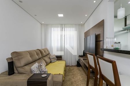 Sala de apartamento para alugar com 2 quartos, 48m² em Vila Mogilar, Mogi das Cruzes