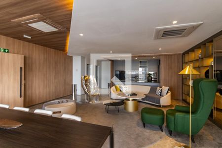 Área comum do prédio de apartamento para alugar com 2 quartos, 68m² em Indianópolis, São Paulo