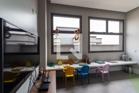 Área comum do prédio de apartamento para alugar com 2 quartos, 68m² em Indianópolis, São Paulo