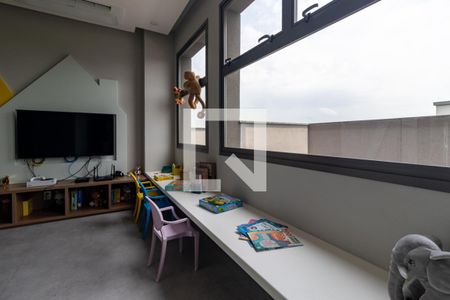 Área comum do prédio de apartamento para alugar com 2 quartos, 68m² em Indianópolis, São Paulo