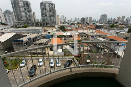 Varanda da Sala de apartamento à venda com 2 quartos, 49m² em Chácara Califórnia, São Paulo