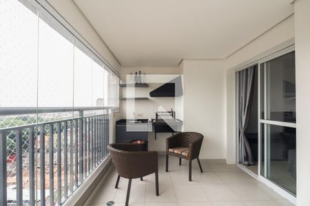 Varanda Gourmet de apartamento para alugar com 3 quartos, 82m² em Cidade Mãe do Céu, São Paulo