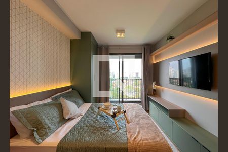 Quarto de kitnet/studio à venda com 0 quarto, 23m² em Brooklin Paulista, São Paulo