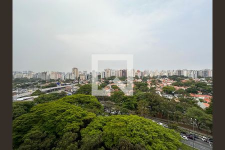 Vista de kitnet/studio para alugar com 0 quarto, 23m² em Brooklin Paulista, São Paulo