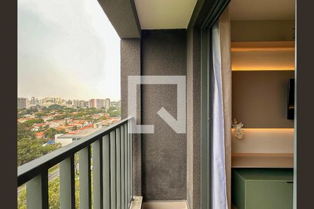 Sacada de kitnet/studio para alugar com 0 quarto, 23m² em Brooklin Paulista, São Paulo