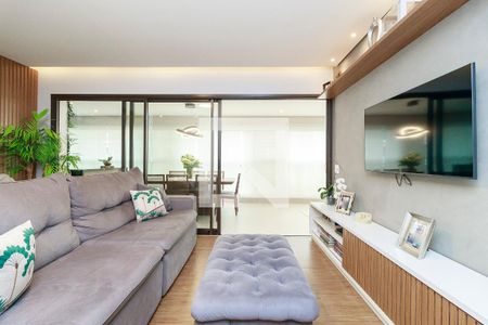 Sala de apartamento à venda com 3 quartos, 137m² em Jardim das Acacias, São Paulo