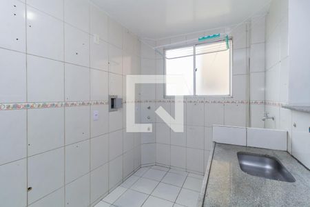 Cozinha e Área de Serviço de apartamento à venda com 2 quartos, 50m² em Jardim Guanabara, Belo Horizonte
