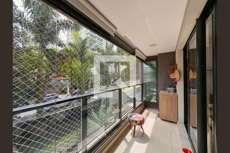 Sacada de apartamento para alugar com 1 quarto, 45m² em Campo Belo, São Paulo