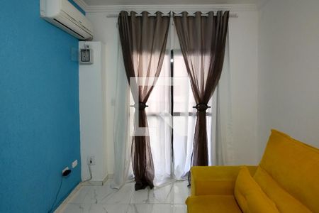 Sala de apartamento para alugar com 1 quarto, 50m² em Aviação, Praia Grande