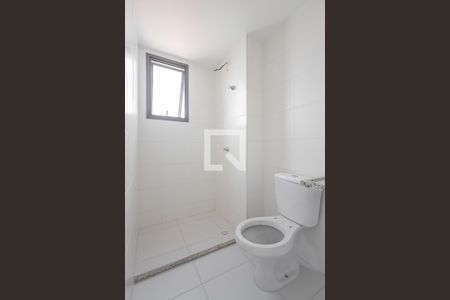 Banheiro da Suíte de apartamento à venda com 1 quarto, 27m² em Pinheiros, São Paulo