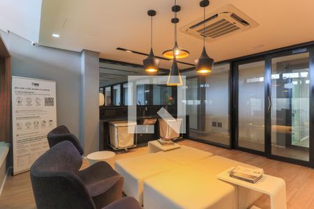 Apartamento para alugar com 33m², 1 quarto e 1 vaga Apartamento para alugar com 33m², 1 quarto e 1 vagaÁrea comum - Lavanderia