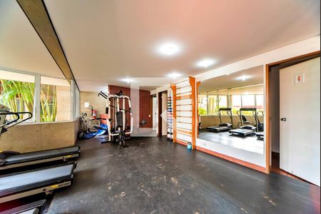 Área comum - Academia de apartamento para alugar com 1 quarto, 87m² em Jardim Bela Vista, Santo André