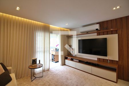 Sala de apartamento à venda com 3 quartos, 107m² em Vila Suzana, São Bernardo do Campo