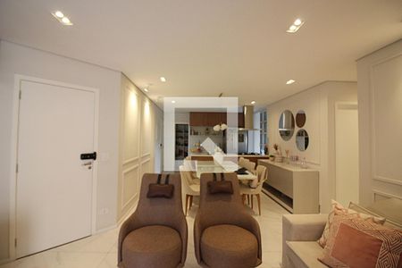 Sala de apartamento à venda com 3 quartos, 107m² em Vila Suzana, São Bernardo do Campo