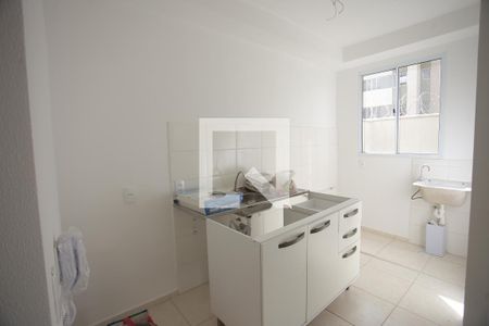 cozinha  de apartamento à venda com 1 quarto, 77m² em Palmeiras, Belo Horizonte