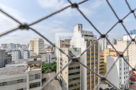 Vista do Quarto de apartamento à venda com 1 quarto, 28m² em Cerqueira César, São Paulo