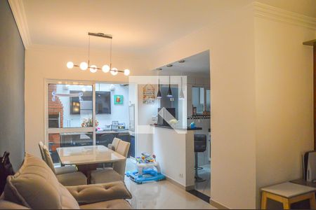 Sala de casa de condomínio à venda com 2 quartos, 94m² em Chácara Europa, São Bernardo do Campo