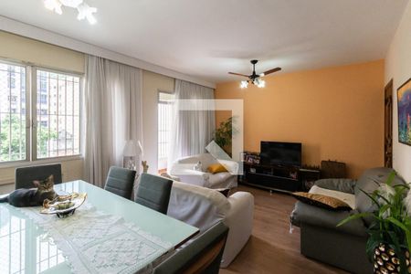 Sala de apartamento à venda com 3 quartos, 118m² em Tijuca, Rio de Janeiro