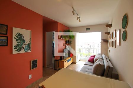 Sala de apartamento para alugar com 2 quartos, 50m² em Vila California, São Paulo