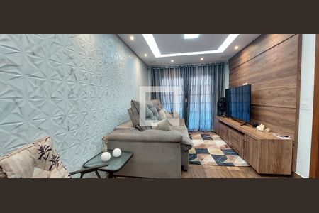 Sala de casa à venda com 4 quartos, 275m² em Condomínio Maracanã, Santo André