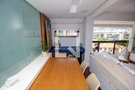 Sala de Jantar de apartamento para alugar com 2 quartos, 90m² em Botafogo, Rio de Janeiro