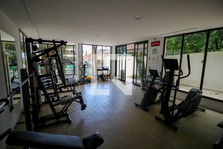 Área comum - Academia de apartamento para alugar com 2 quartos, 90m² em Botafogo, Rio de Janeiro