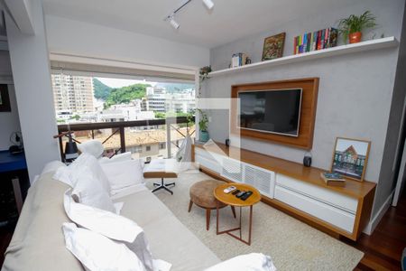 Sala de Estar de apartamento para alugar com 2 quartos, 90m² em Botafogo, Rio de Janeiro