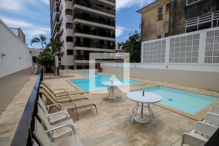 Área comum - Piscina de apartamento para alugar com 2 quartos, 90m² em Botafogo, Rio de Janeiro