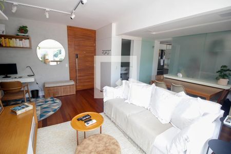 Sala de Estar de apartamento para alugar com 2 quartos, 90m² em Botafogo, Rio de Janeiro