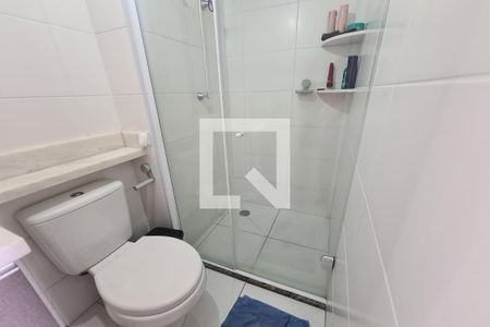 Banheiro da Suíte de apartamento à venda com 1 quarto, 29m² em Vila Ema, São Paulo