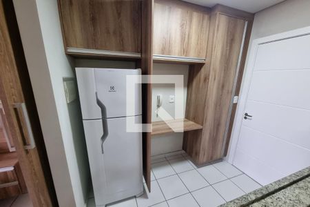 Cozinha de kitnet/studio para alugar com 1 quarto, 22m² em Iguatemi, Ribeirão Preto