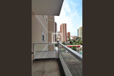 Sala - Varanda de apartamento à venda com 2 quartos, 43m² em Vila Guiomar, Santo André