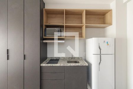 Studio à venda com 22m², 1 quarto e sem vagaCozinha